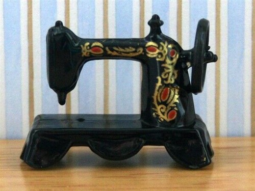 Sewing machine black metal - machine,