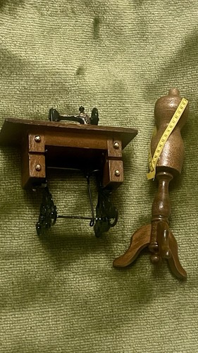 Dolls house furniture sewing - house,