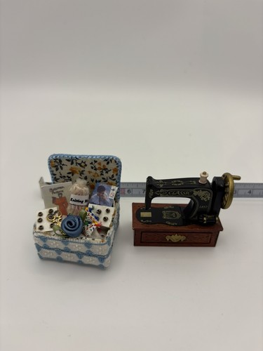 Dolls house accessories sewing - dolls,
