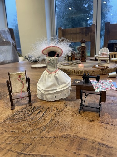 Dolls house sewing - dolls,