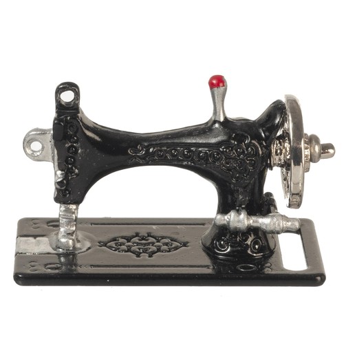 Dolls house sewing machine - house,