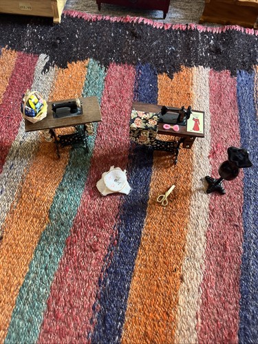 Dolls house sewing hobby - dolls,